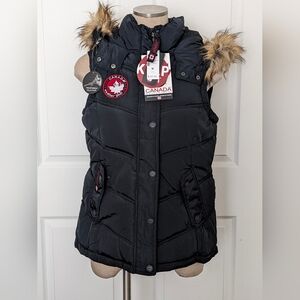Canada Goose Women's Black Puffer Vest